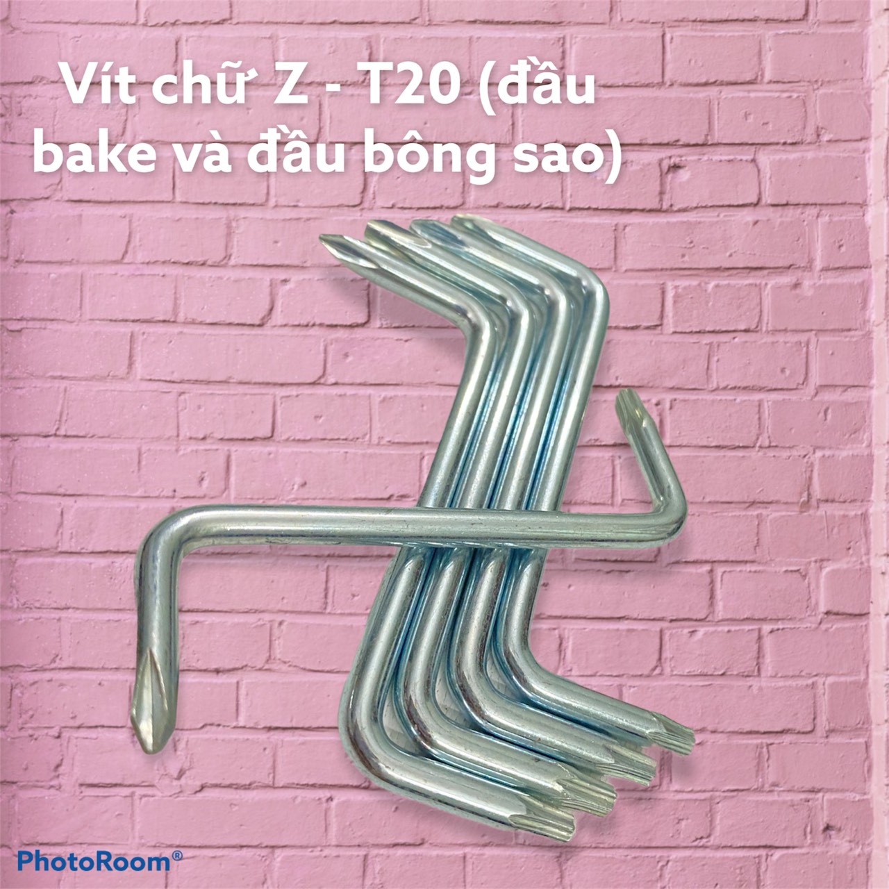 Vít chữ Z - T20 (đầu bake và đầu bông sao)