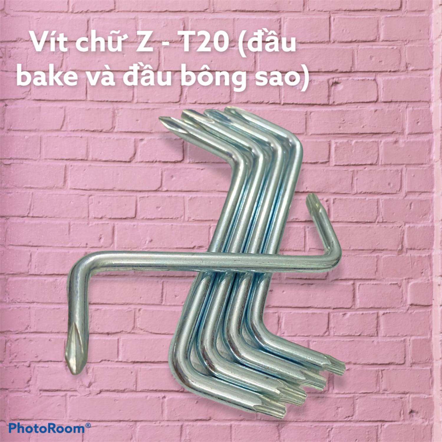 Vít chữ Z - T20 (đầu bake và đầu bông sao)