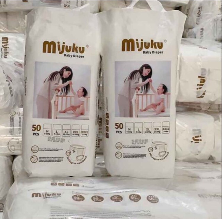 Bỉm quần Mijuku cao cấp 100 miếng đủ size