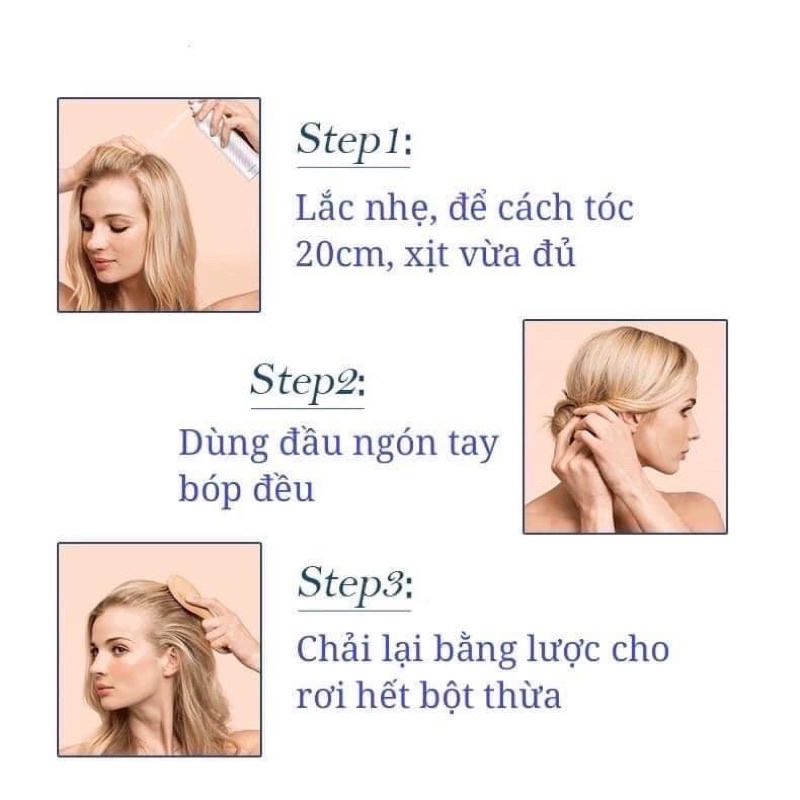 (150ml) Xịt Gội Khô Tóc Spes Mùi Thơm Dễ Chịu