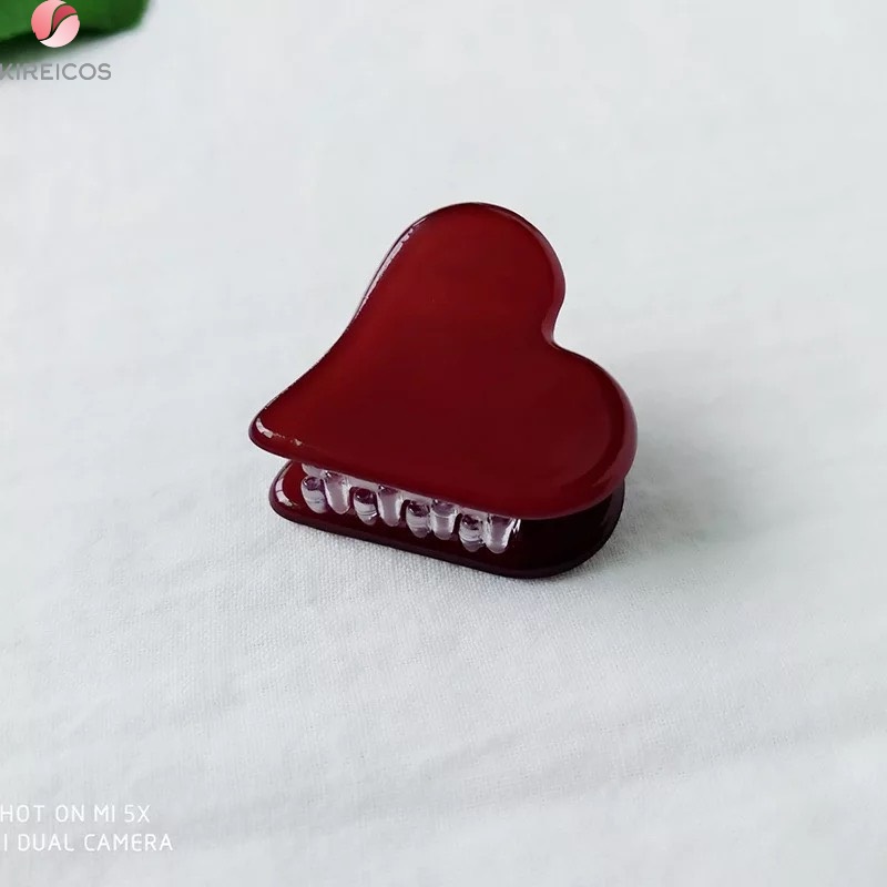 [HCM]Kẹp gấp Tóc Mái Cao Cấp Hình Tim Siêu Xinh No. 047