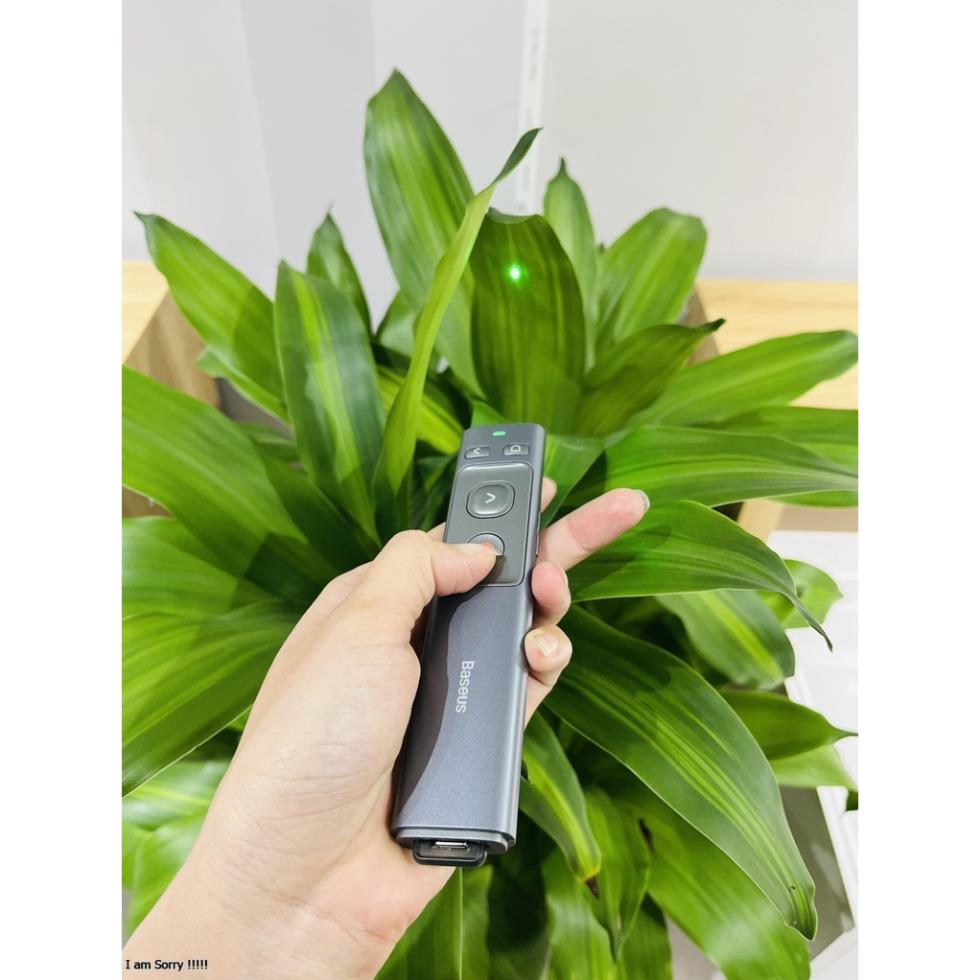 Bút Laser trình chiếu Baseus Orange Dot Wireless Presenter cho Laptop/ Macbook