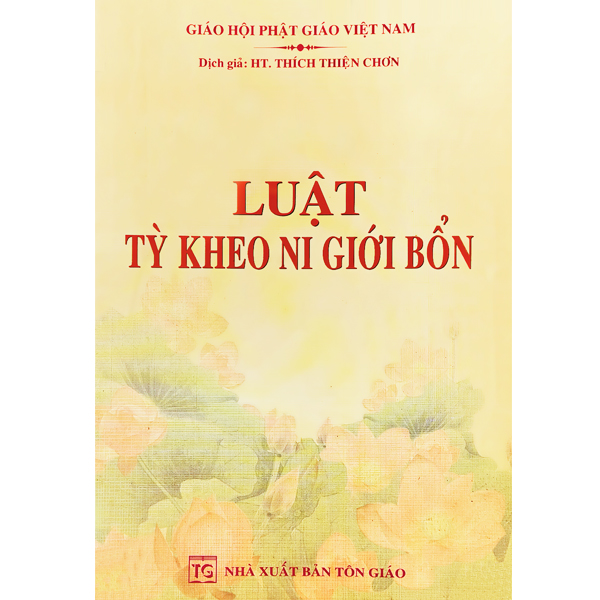 Luật tỳ kheo ni giới bổn - ht thích thiện chơn