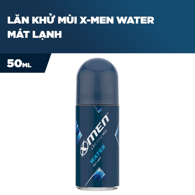 X Men - Lăn Khử Mùi X-Men Water 50ml - Giá Sỉ cao cấp