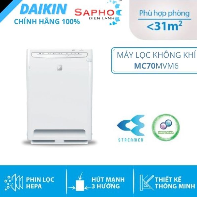 Máy lọc không khí Daikin MC70MVM6 - Hàng chính hãng - Điện Máy SAPHO