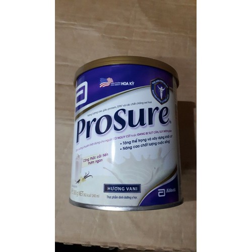 (Date mới) Sữa bột Prosure 380g
