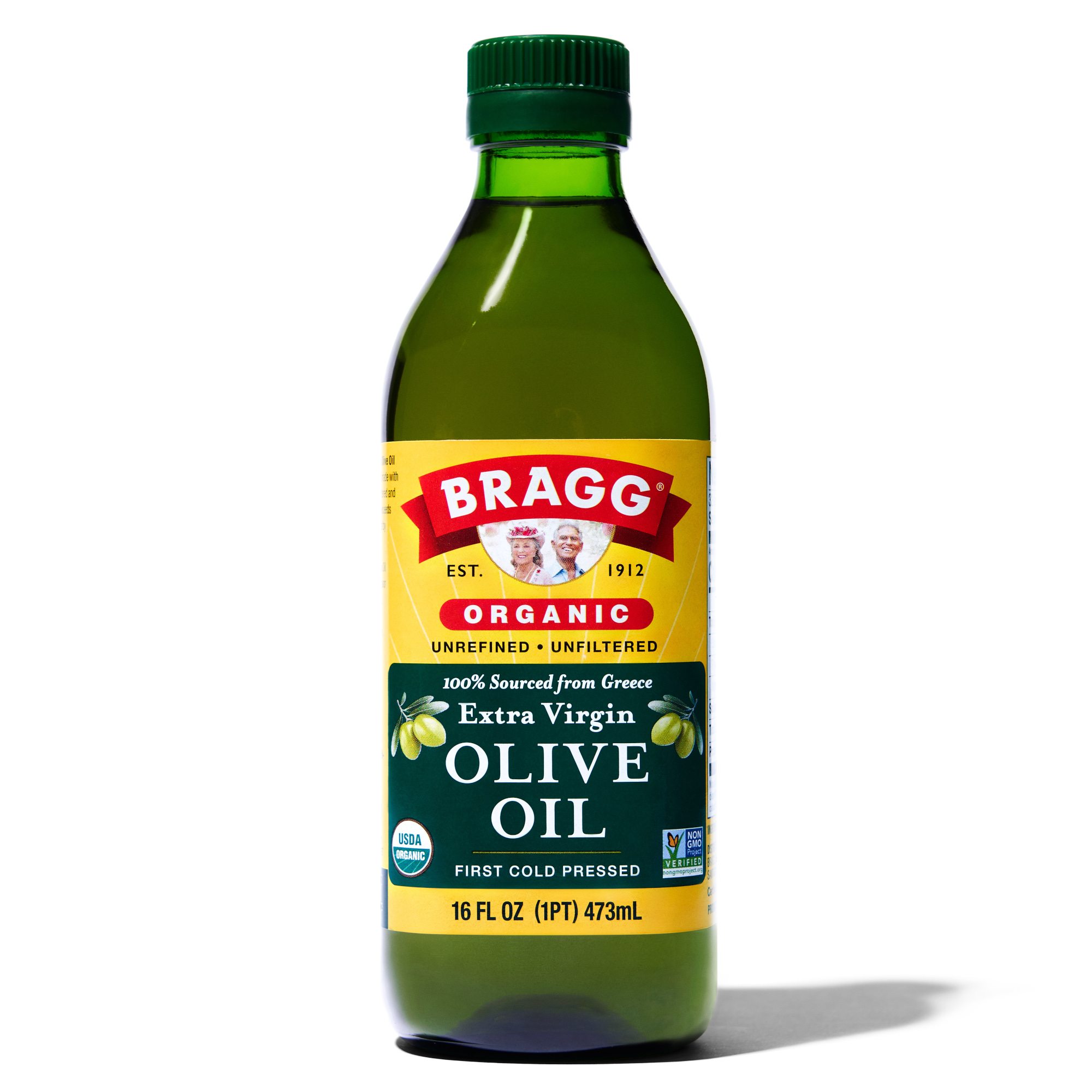 BRAGG Dầu Olive Hữu Cơ Ép Lạnh - 473ml