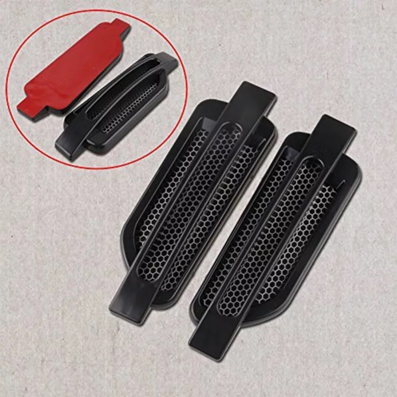 [HCM]Bộ 2 mang cá dán sườn xe ô tô MC025 (đen)