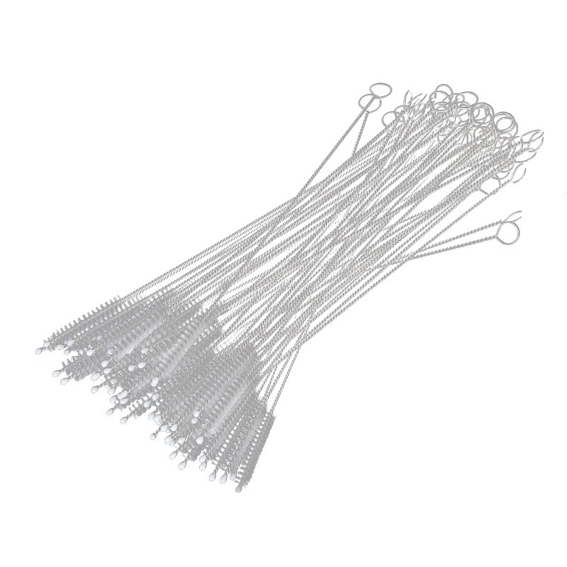 Sét 10 Chổi Cọ Rửa Ống Hút _ Cọ Bình Nước [ Kích Thước 23cm ]