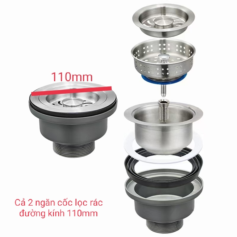 XIPHONG/RỐN/ỐNG THOÁT NƯỚC CHẬU/BỒN RỬA CHÉN BÁT ĐƠN