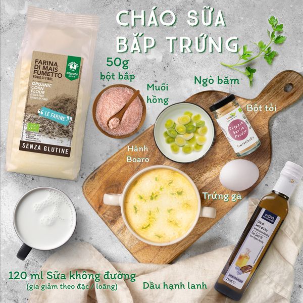 Bột bắp hữu cơ siêu mềm mịn 375g Probios