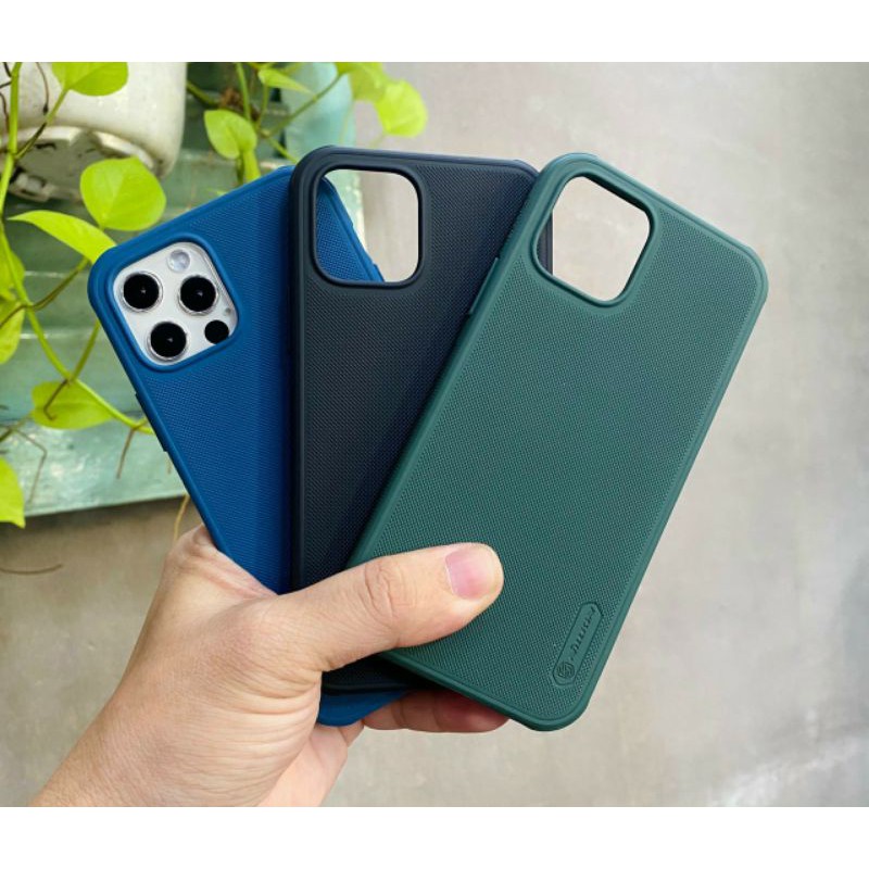 Ốp lưng nillkin lưng sần viền dẻo iphone 13 pro max /13 pro /12, 12 mini, 12 pro, 12 max, 12 pro max