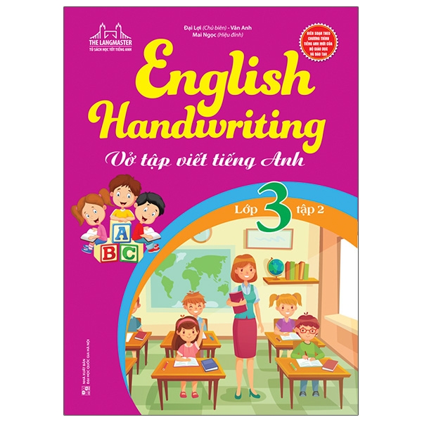 Fahasa - English Handwriting - Vở Tập Viết Tiếng Anh Lớp 3 - Tập 2