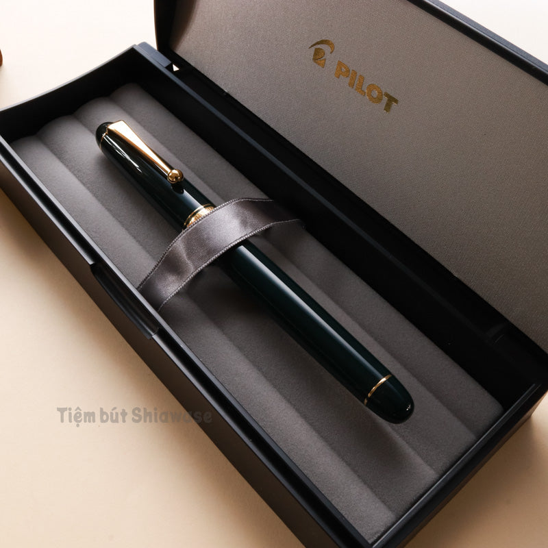 Bút Máy Pilot Custom 74 - Dark Green - Xanh Lục