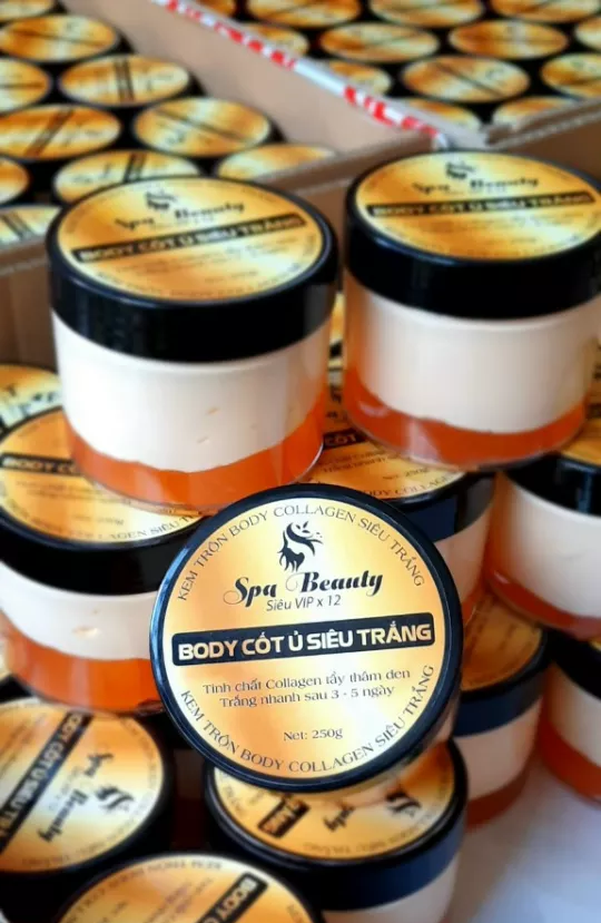 Kem body cốt 2 tầng siêu trắng