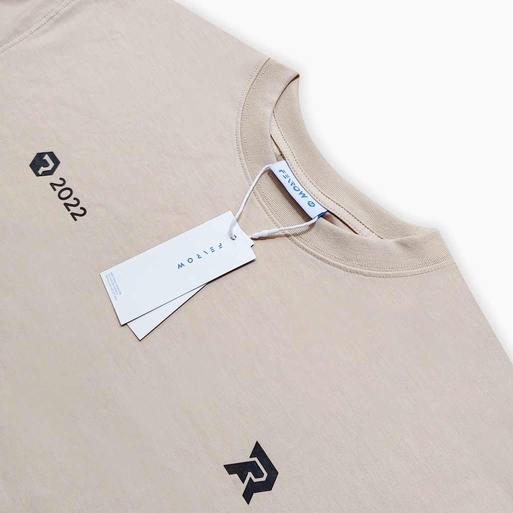 Áo thun Fearow Basic Logo / Màu Be - FW145