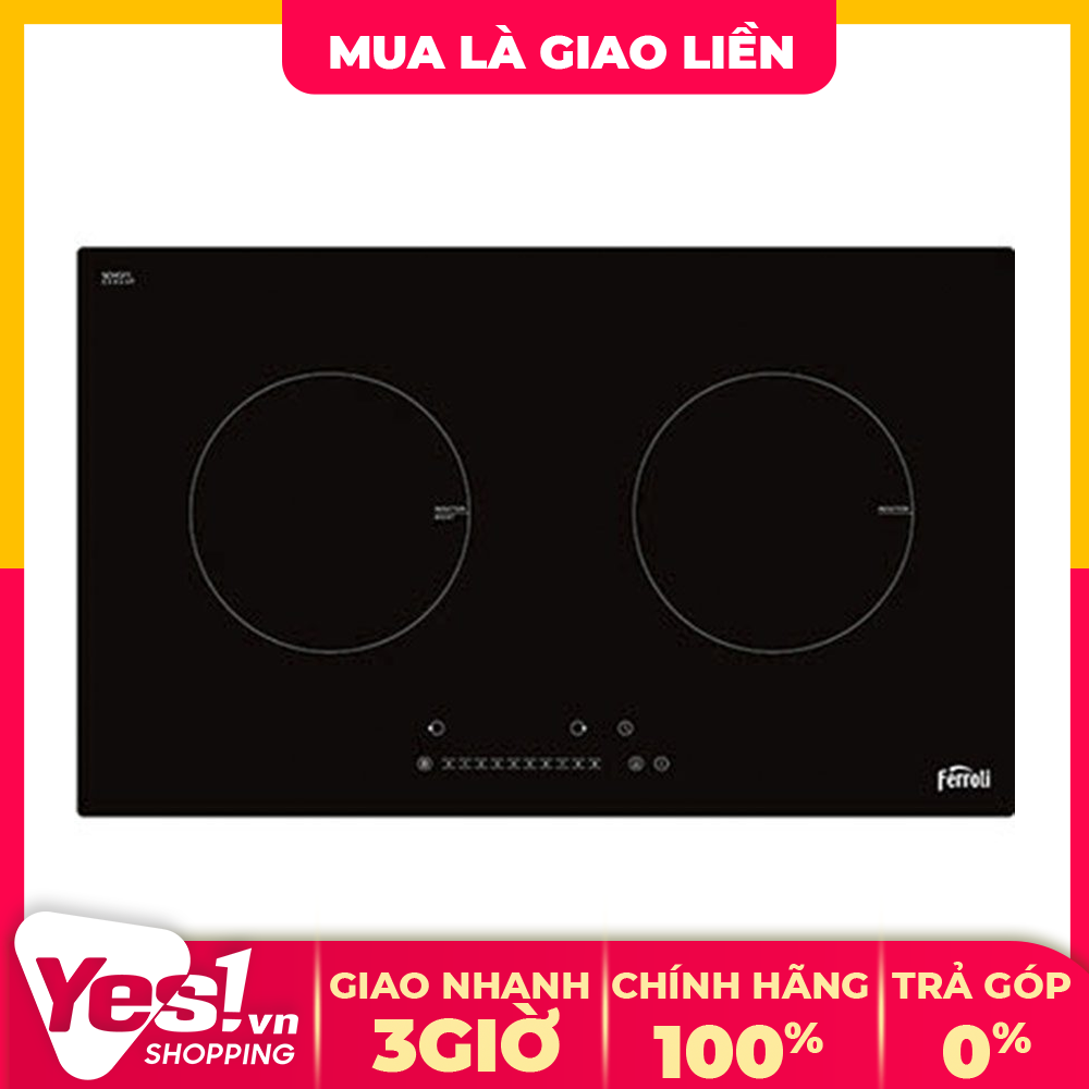 Bếp điện từ ferroli id4000bn - bảo hành chính hãng - voucher 10% lên đến 800k