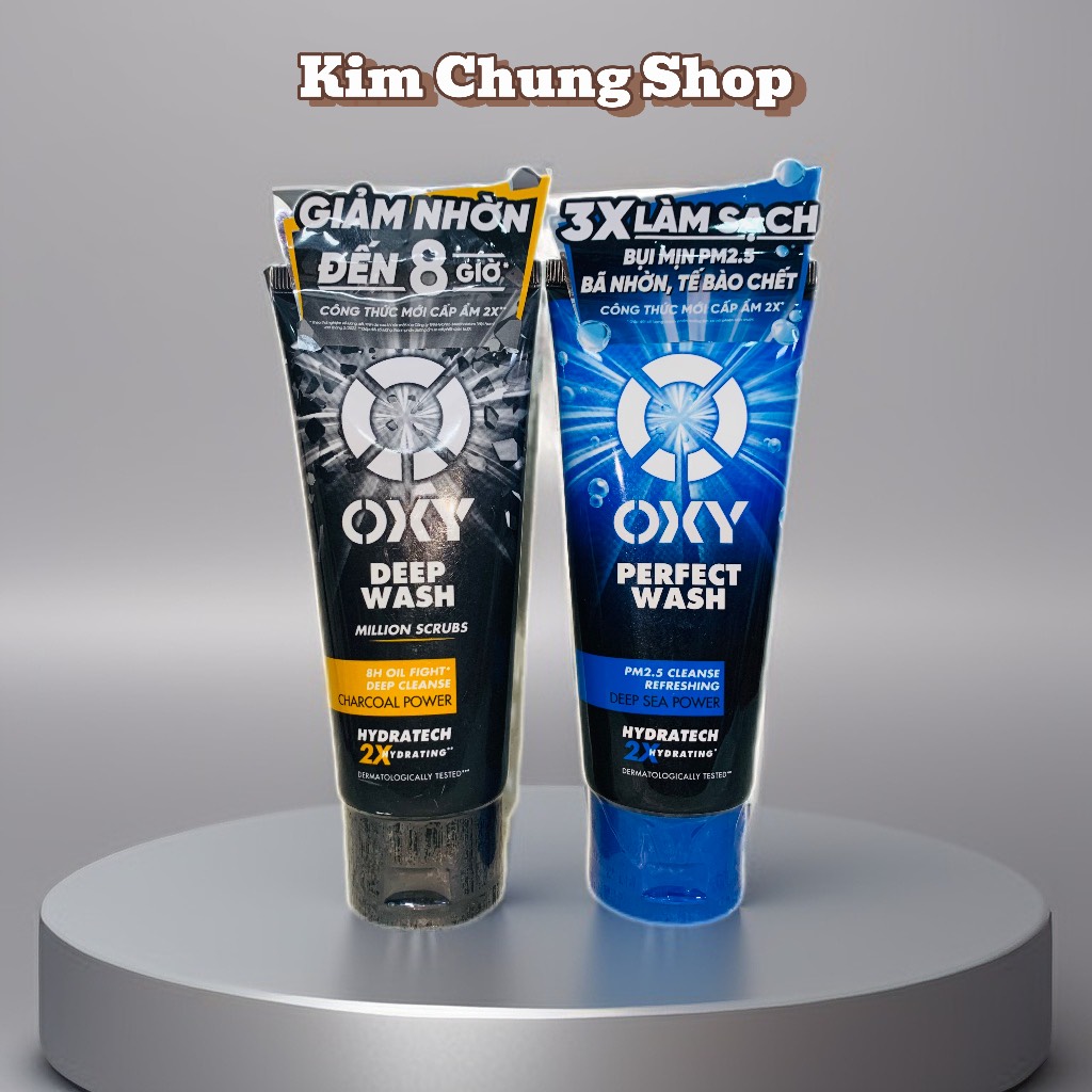 [Tuýp 100g] Sữa rửa mặt Oxy (Sạch nhờn sáng da/ngừa mụn)
