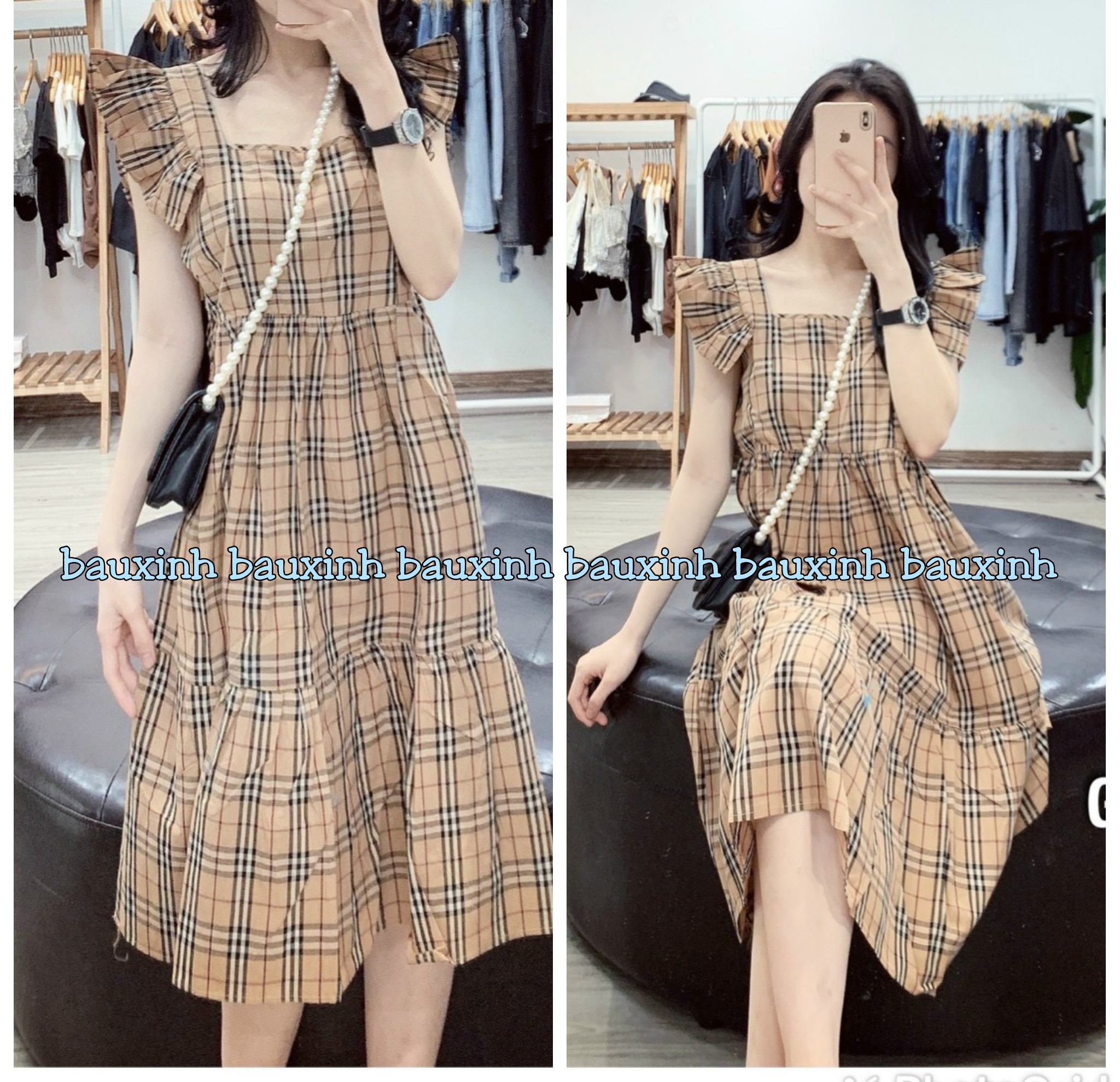 váy bầu xinh, giá rẻ