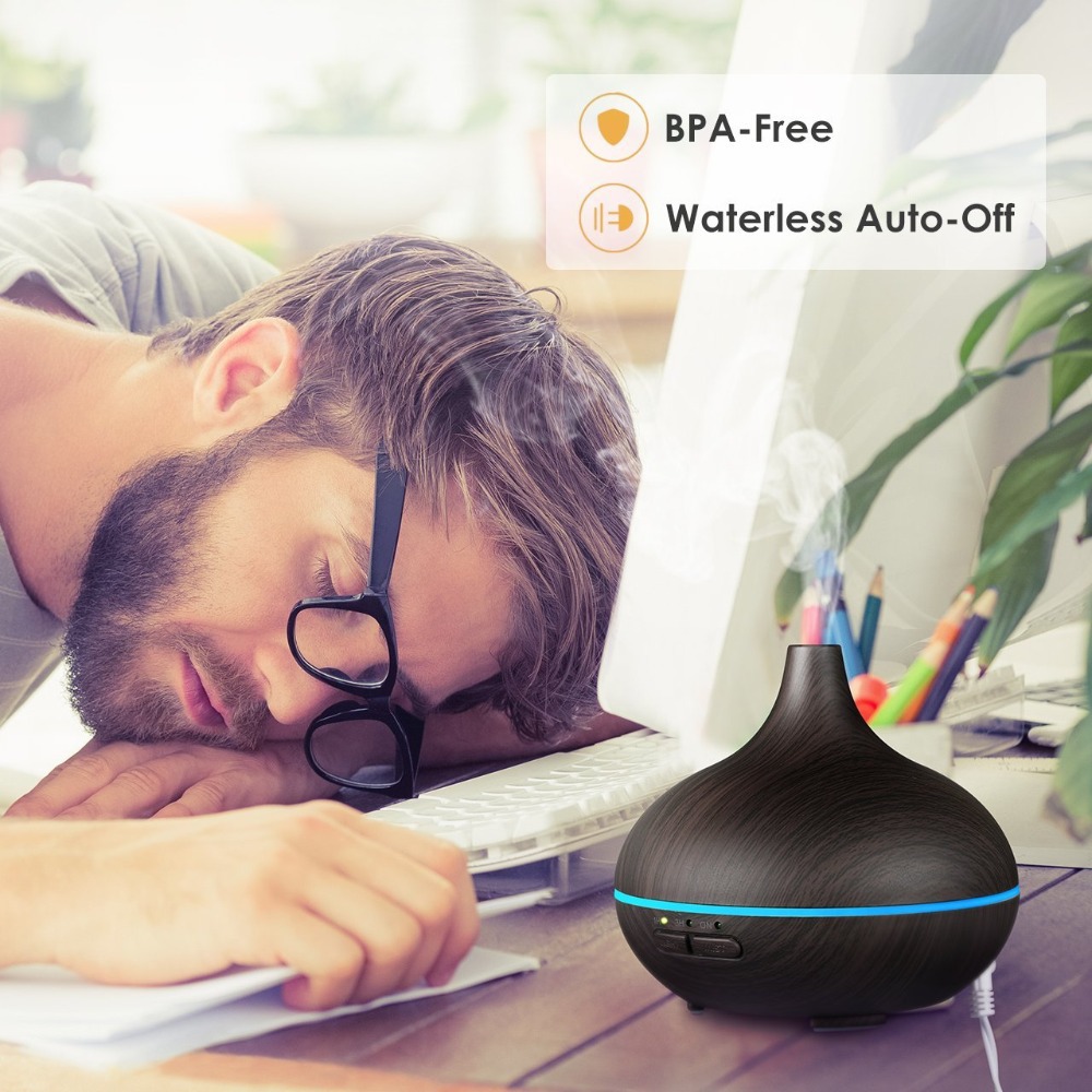 Máy xông tinh dầu siêu âm cao cấp AROMA