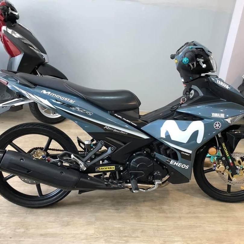 Tem rời ex 150 Movistar dán xe xám xi măng