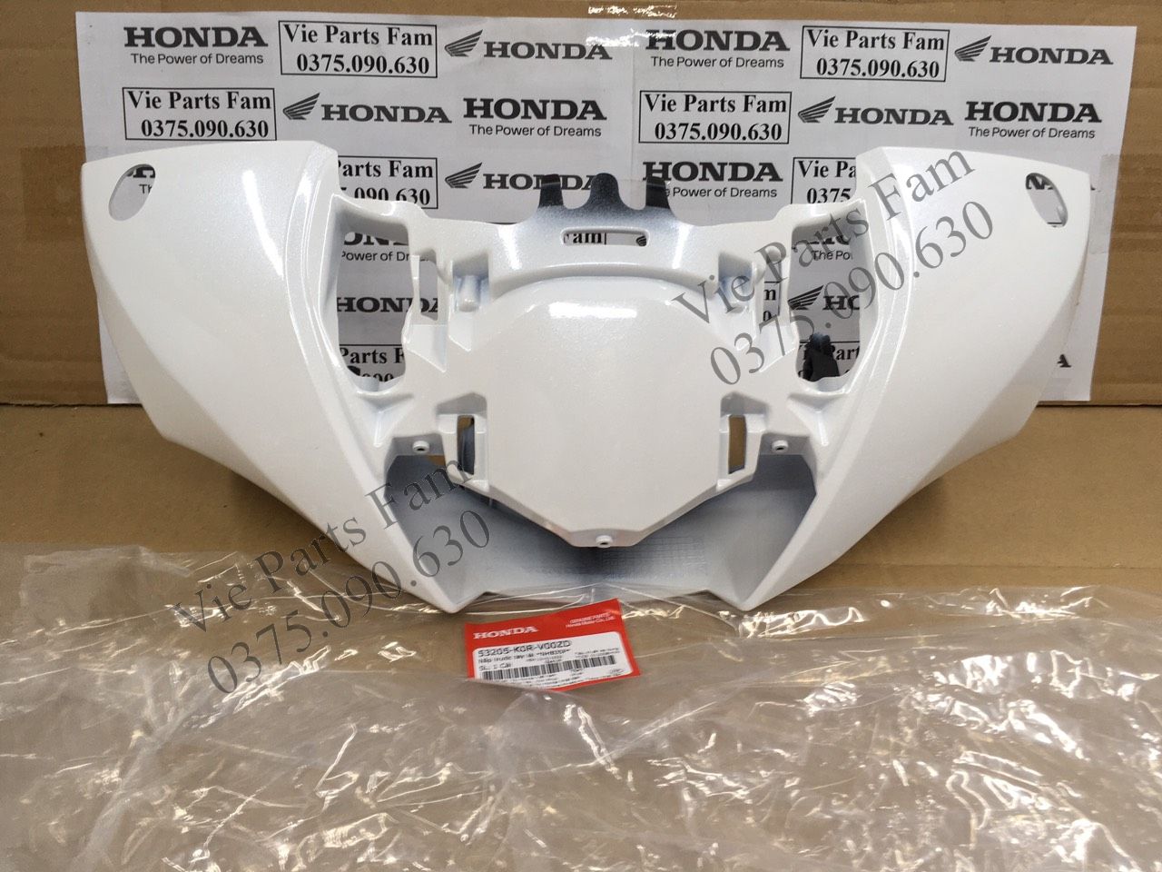 Nắp trước tay lái / ốp đầu trước sh 2020-2021-2022, hàng din honda mới 100%