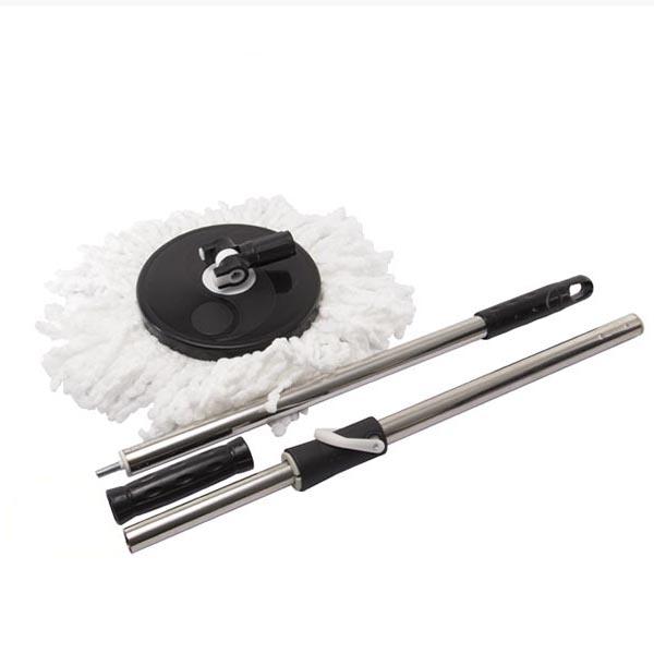 Bộ thân cây lau nhà + 3 bông lau Omega Mop 360 (Trắng)(...)