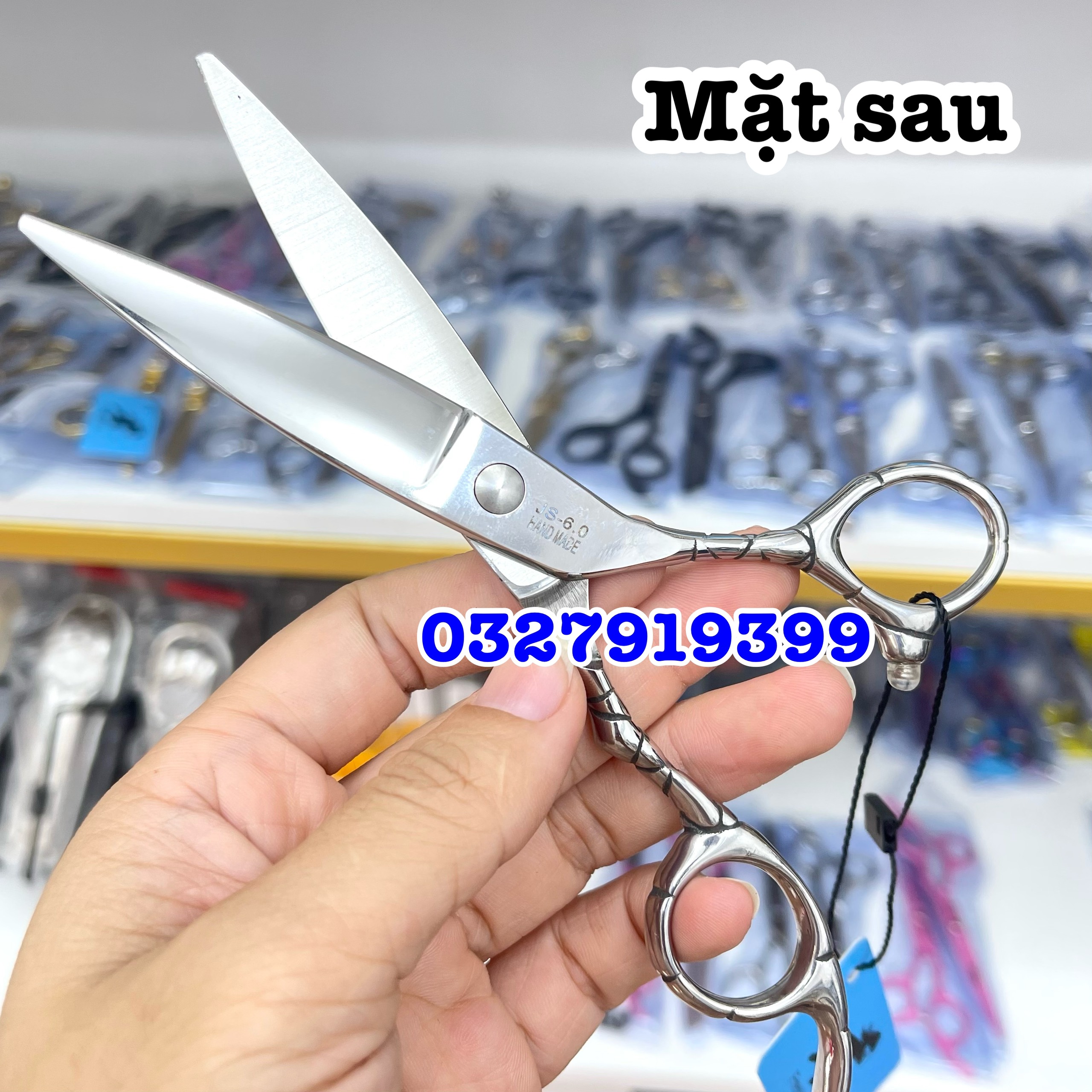 Kéo Chuốt Tóc Cao Cấp Freelander 6.0 in Thép Nhật S440C Độ Cứng Trên 62HRC Kích Thước 6 Inch Dành Cho Nữ