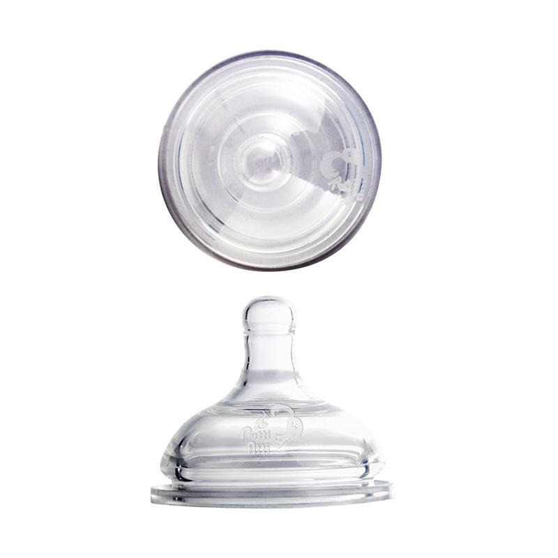 Núm ty silicone cho bình sữa Putti Atti (số 4)