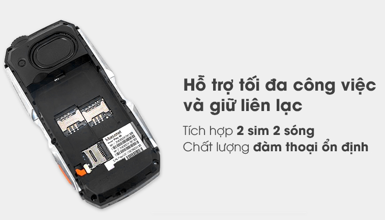 Điện thoại Masstel Play 50 (chính hãng-bảo hành 12 tháng)