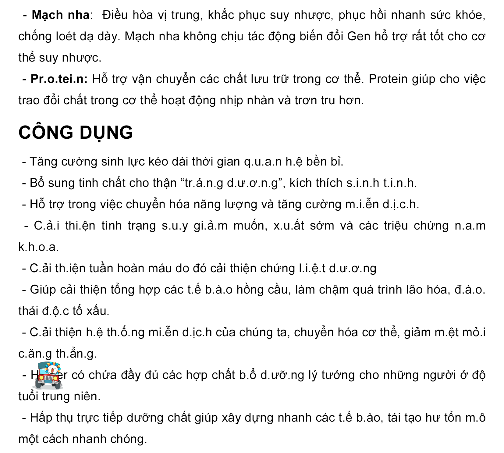 Kẹo Sâm Vàng Spinach Malaysia Hương Cà Phê