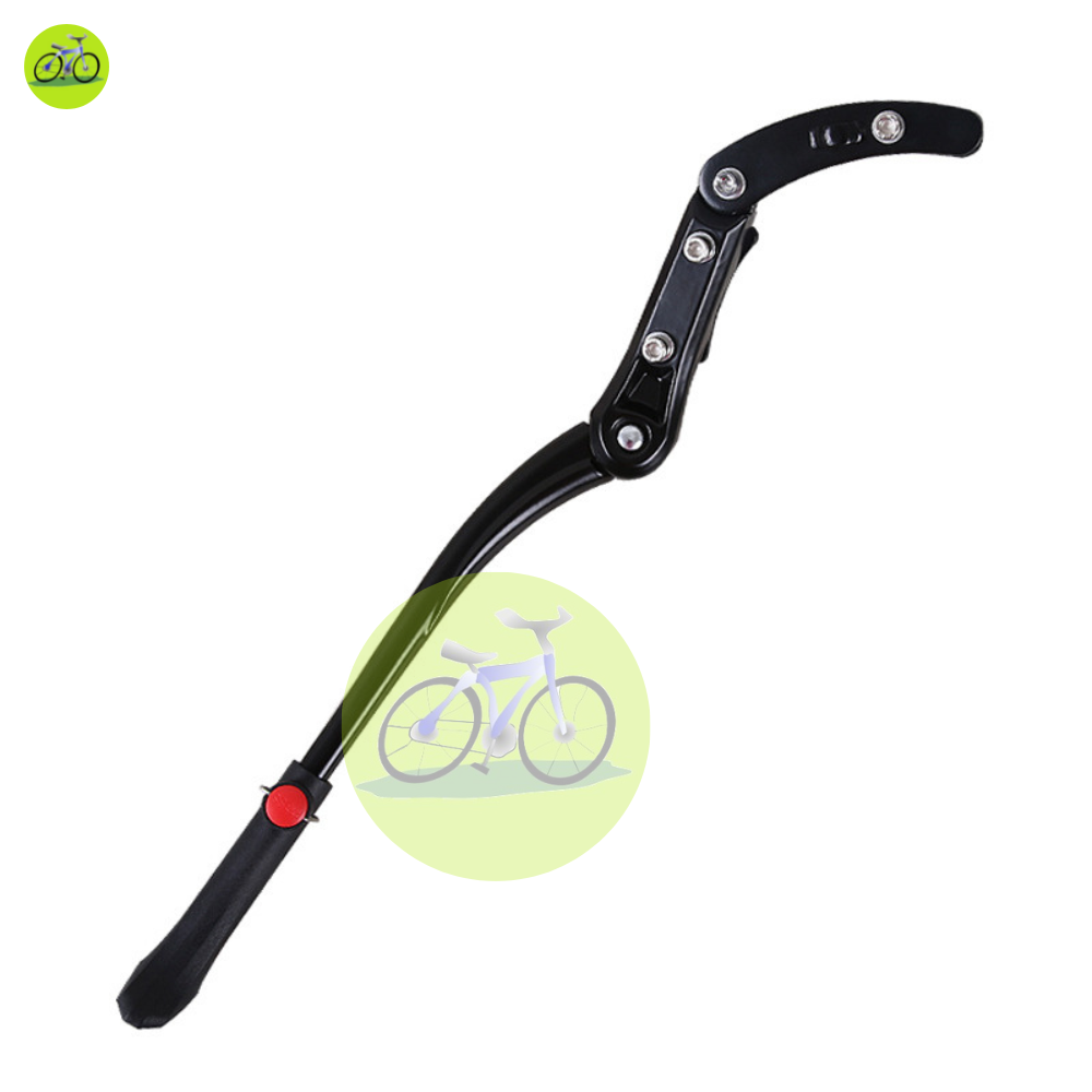 [HCM]Chân chống xe đạp 3 điểm bắt 2 tầng nút đỏ điều chỉnh