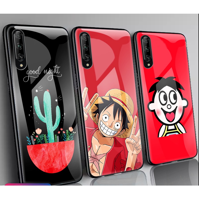 Ốp Huawei Y9s mặt kính gương bóng