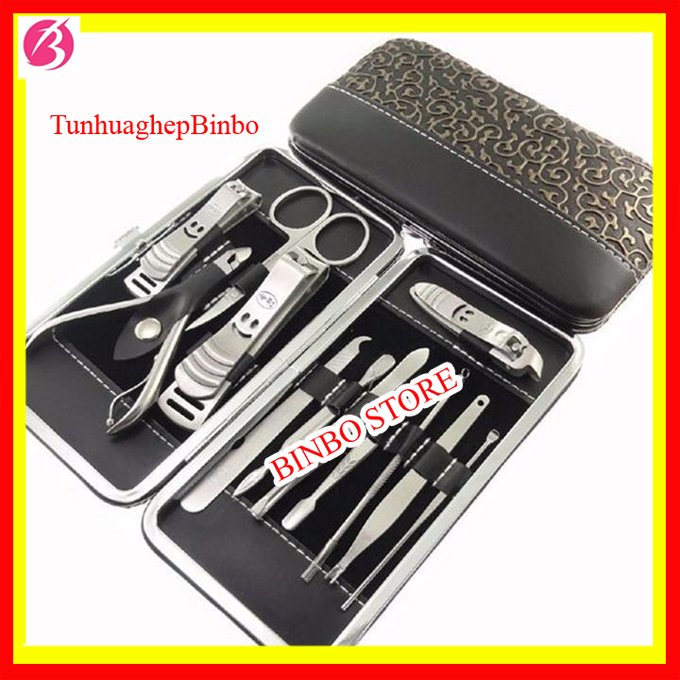 Bộ bấm móng tay 12 món tiện dụng
