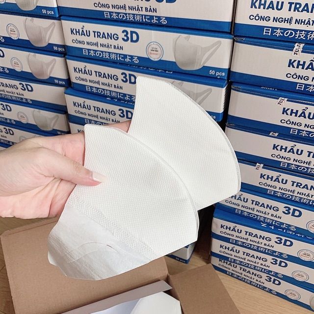 KHẨU TRANG Y TẾ MÀU TRẮNG (Hàng Xuất Khẩu Nhật Bản)