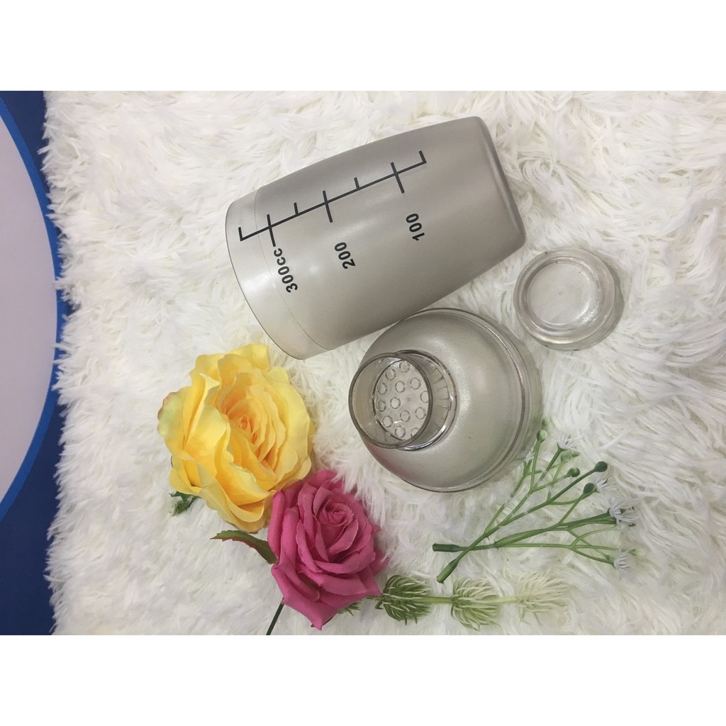 [Ảnh thật] [Có sẵn] Bình lắc pha chế nhựa/shaker nhựa