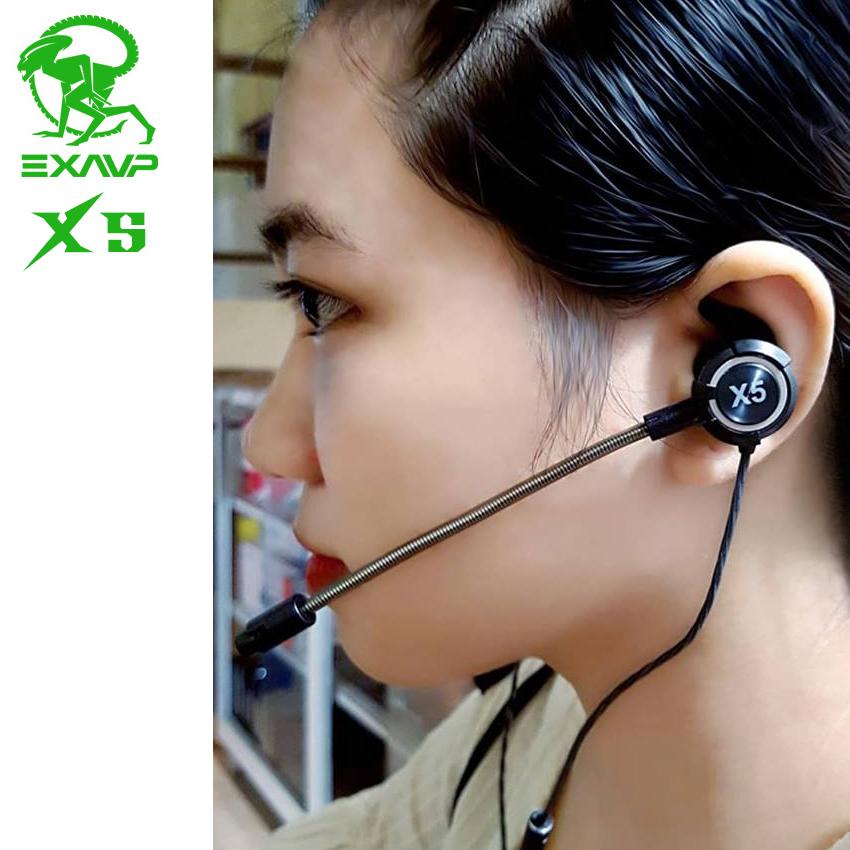 [HCM]Tai nghe nhét tai EXAVP X5 - Gaming (hàng chính hiệu  bh 12 tháng)