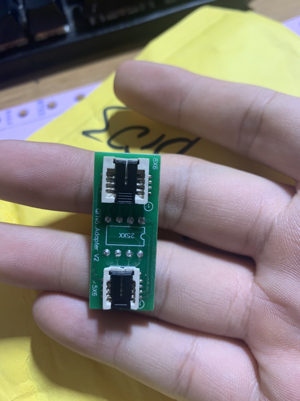 Mạch nạp Rom Bios chân gầm 8*6, 5*6