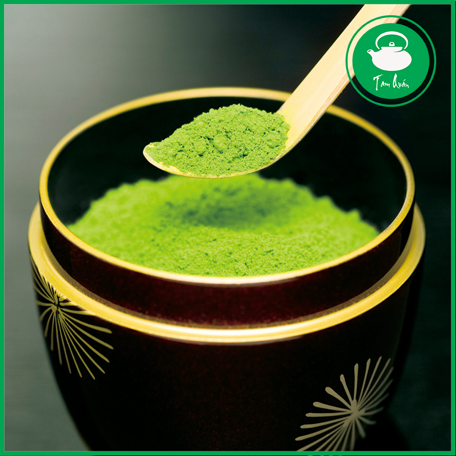 Muỗng tre múc matcha 18cm