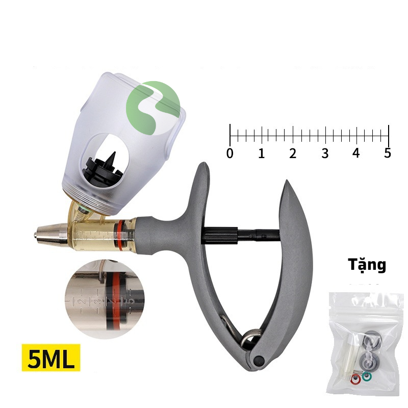 Xi lanh tự động tiêm thú y MZA 2ml/5ml