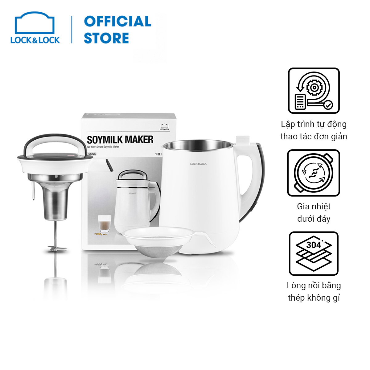 EJS226-SOY MILK MAKER-1.3L-WHT-CN-6