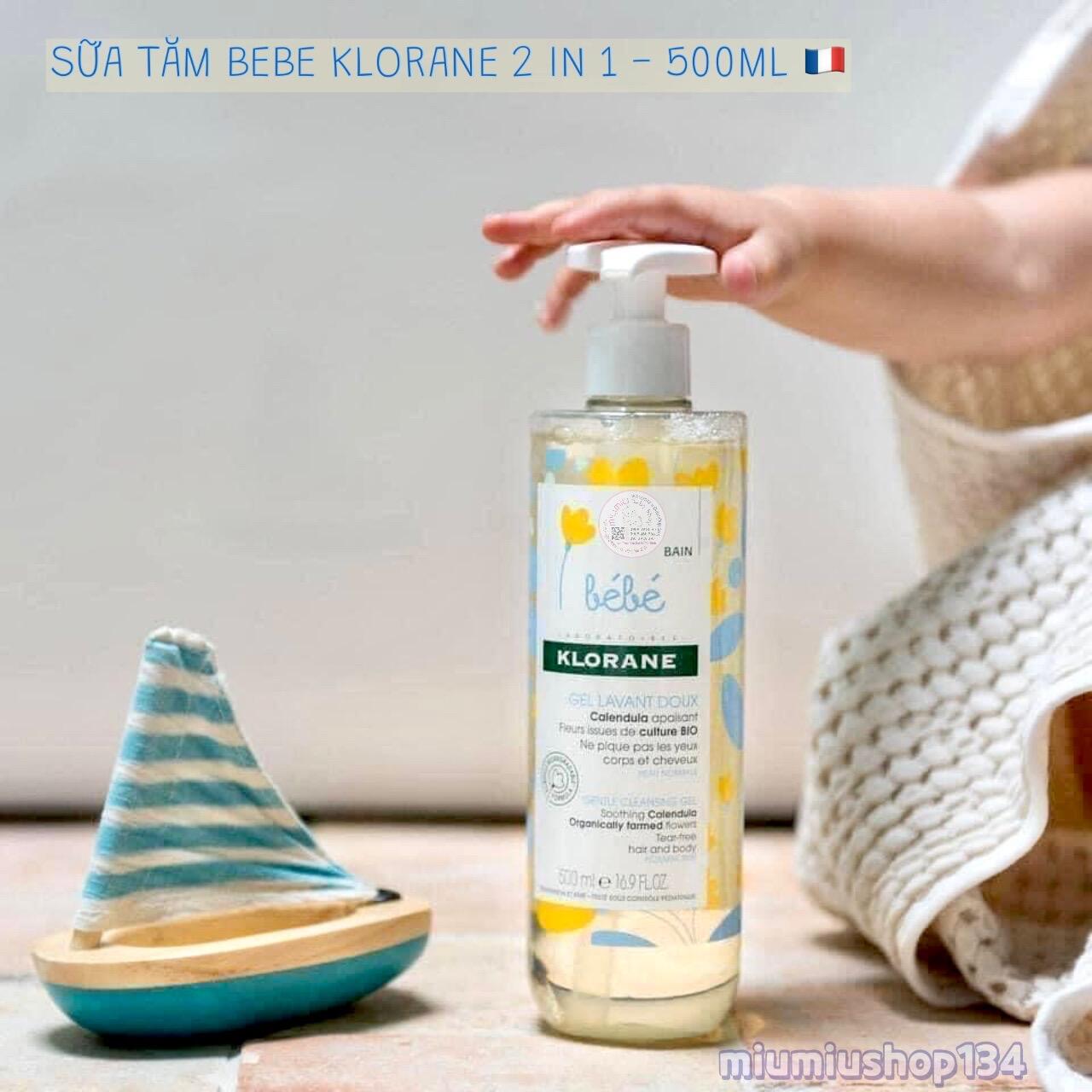 Sữa Tắm Gội KLORANE BÉBÉ 2in1