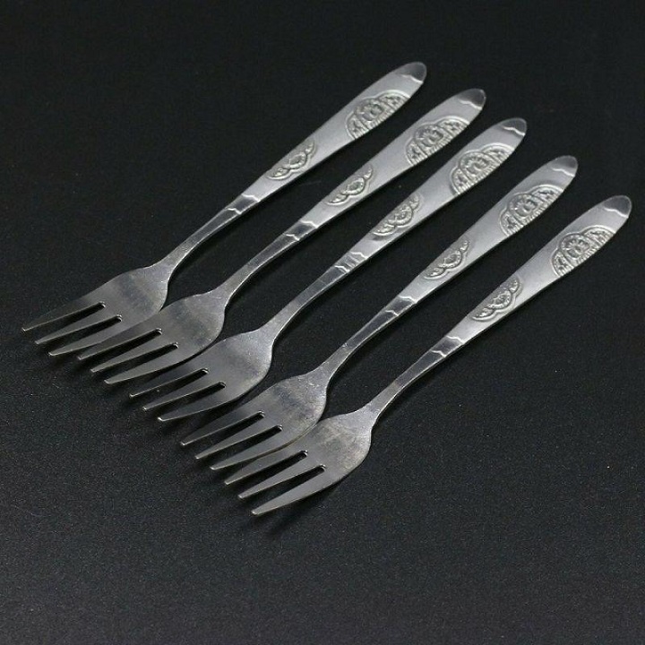 Combo 10 Thìa rĩa ăn hoa quả inox cao cấp