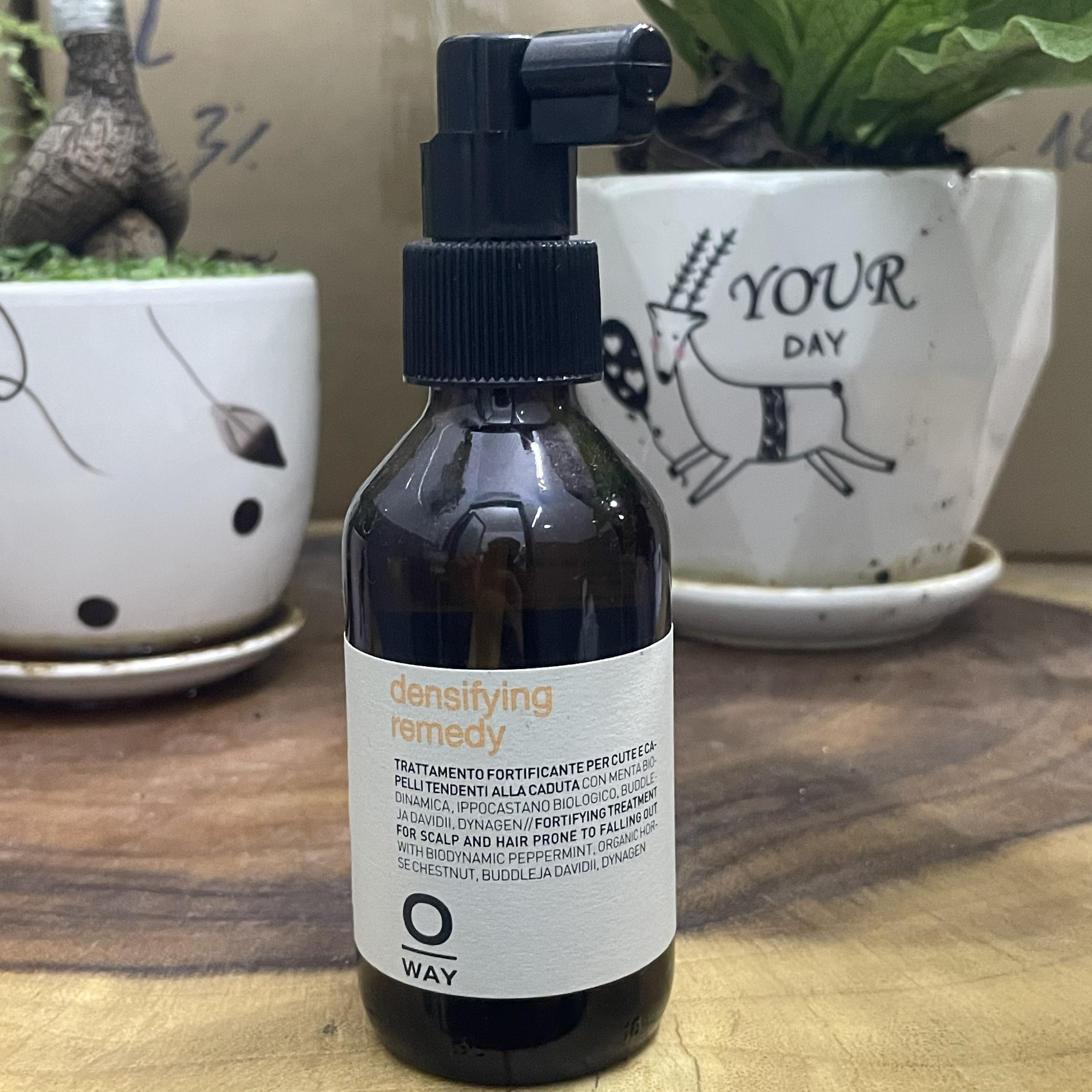 [HCM]XỊT CHỐNG RỤNG VÀ KÍCH THÍCH MỌC TÓC OWAY DENSIFYING REMEDY 100ML
