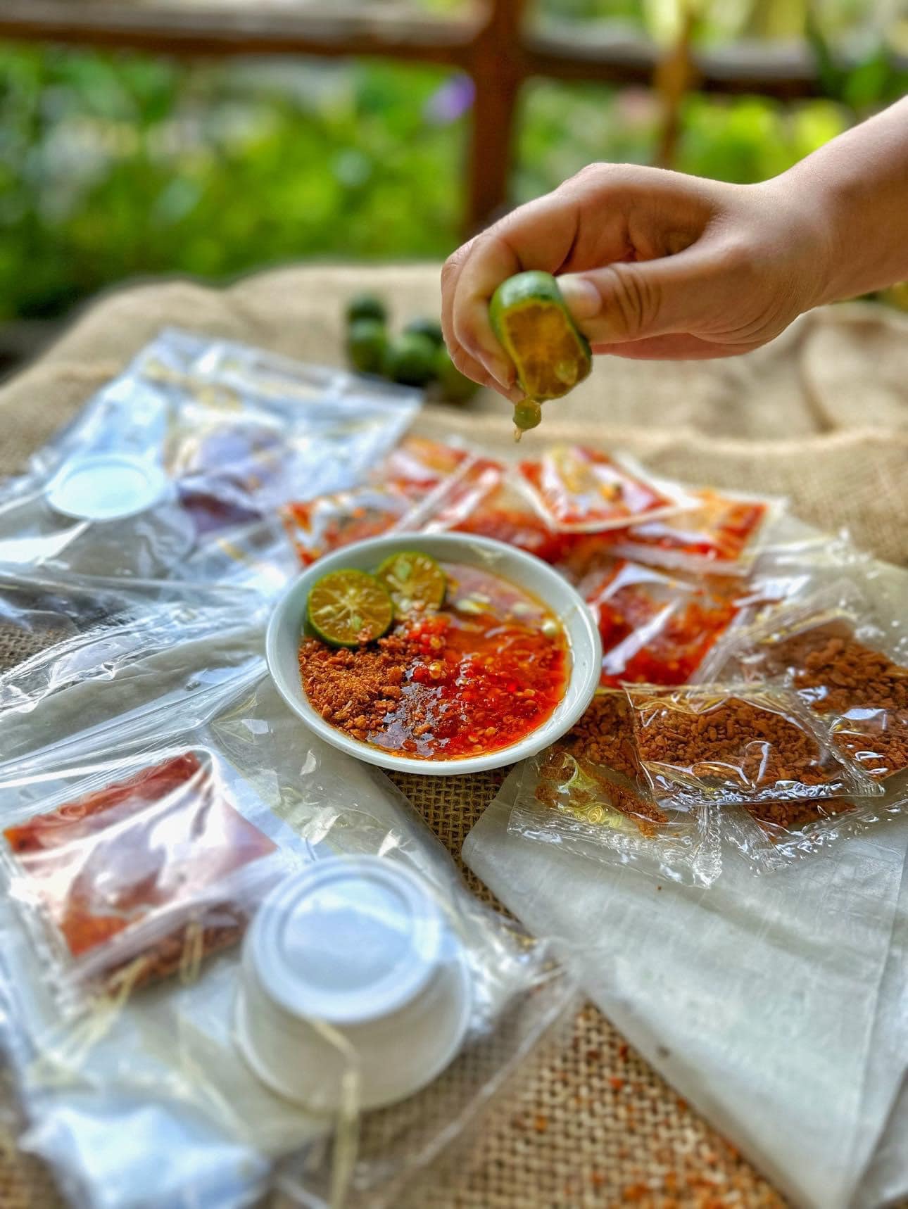 Bánh Tráng Chấm Ớt Rim Muối Hạt| Nghiện Store [2 túi]