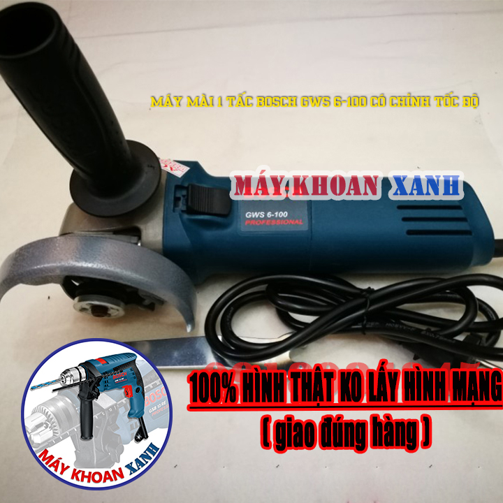 Máy mài cắt góc 1 tấc gws 6-100 có chỉnh tốc độ