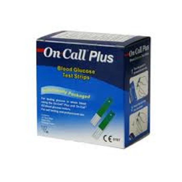 Que thử của máy đo đường huyết On Call Plus (hộp 25 que)
