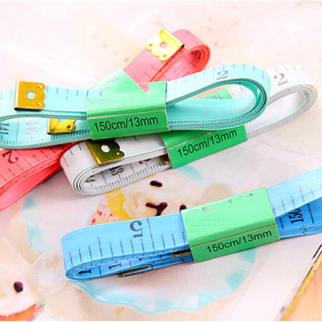 ⚡ Tjll Tjll ⚡ Thước Dây May Đồ Thước Dây Đo 3 Vòng 150cm  Siêu Tiên Lợi - Dụng Cụ Thước Đo May Đồ Loại Dây