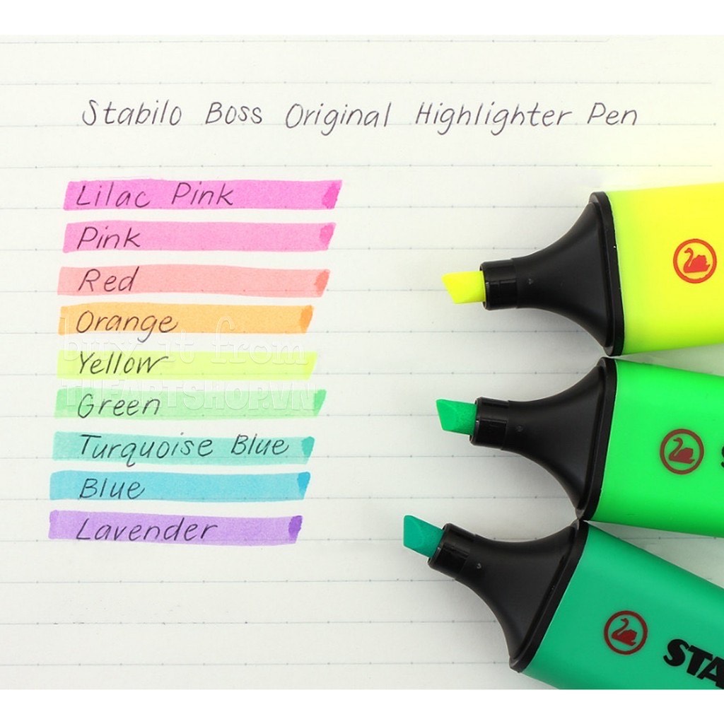 [THEARTSHOP] Bút dạ quang STABILO BOSS Original Highlighter 70