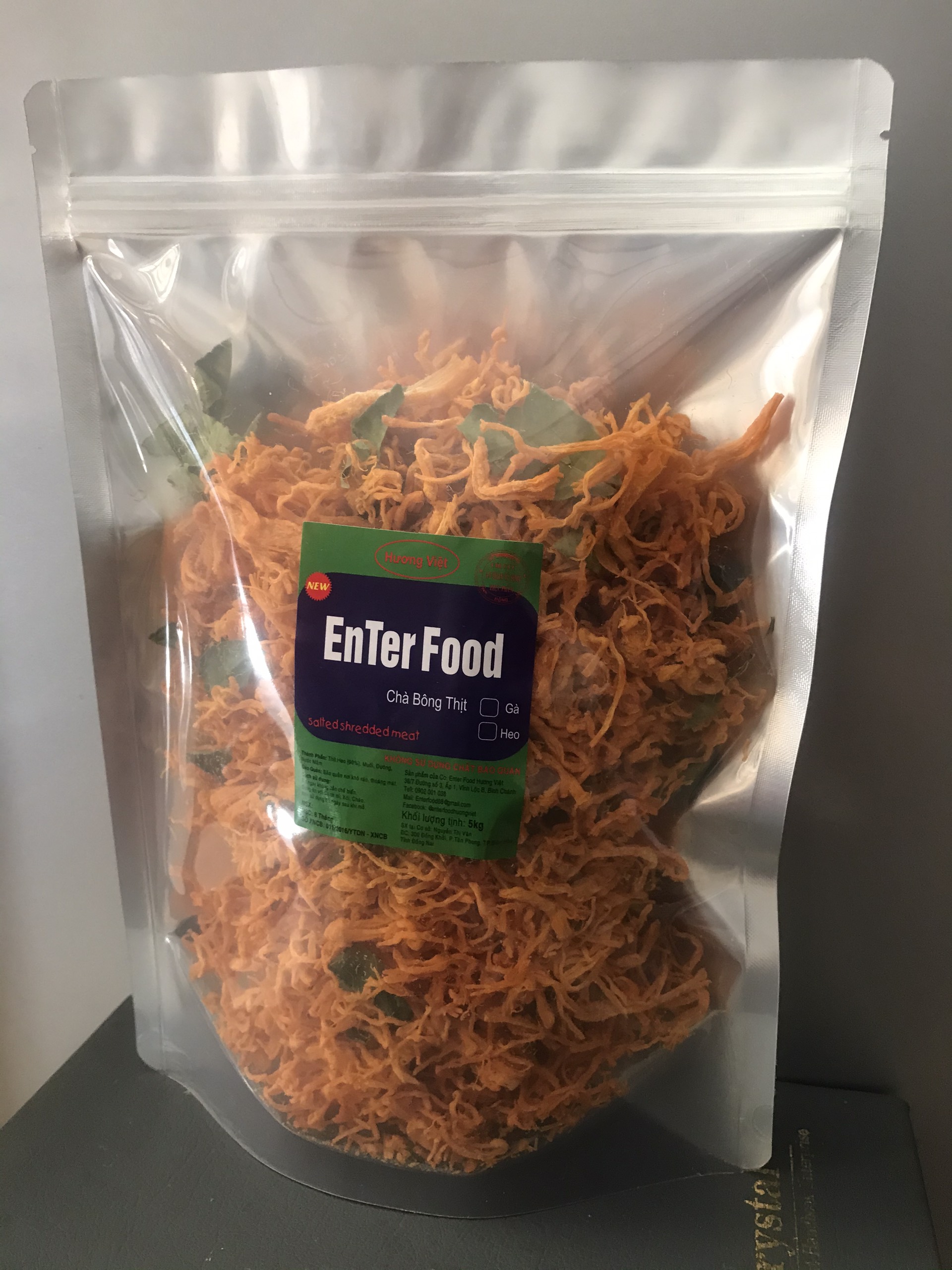 [Giá sỉ] Khô gà lá chanh hảo hạng - EnterFood